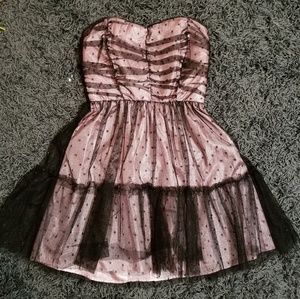 Delias, Black and pink dress